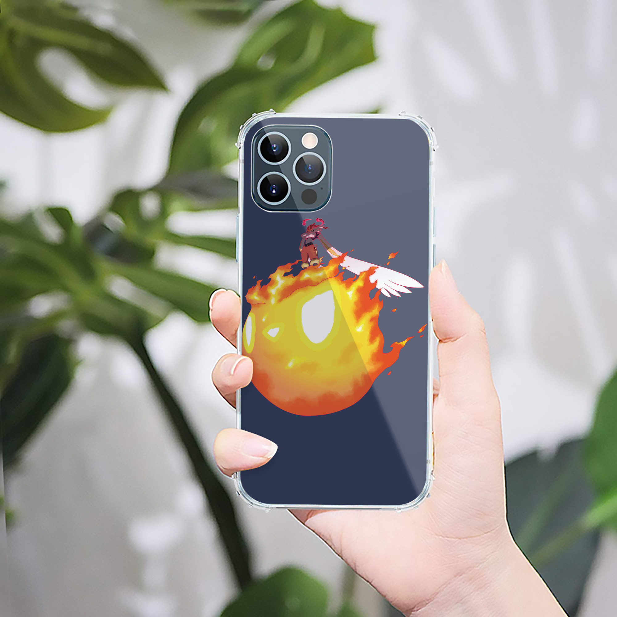 （画像用） ポケットモンスター Pokémon 【iPhone 12シリーズ対応】透明スマホケース（クリアソフトケース）